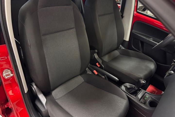 Rød Skoda Citigo fra 2017