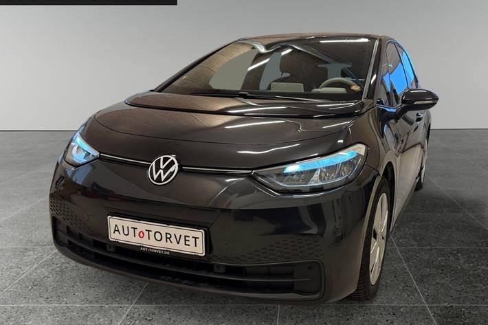 Grå VW ID.3 fra 2022 set udefra