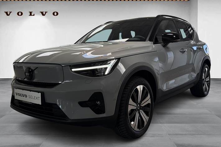Grå Volvo EX40 fra 2026