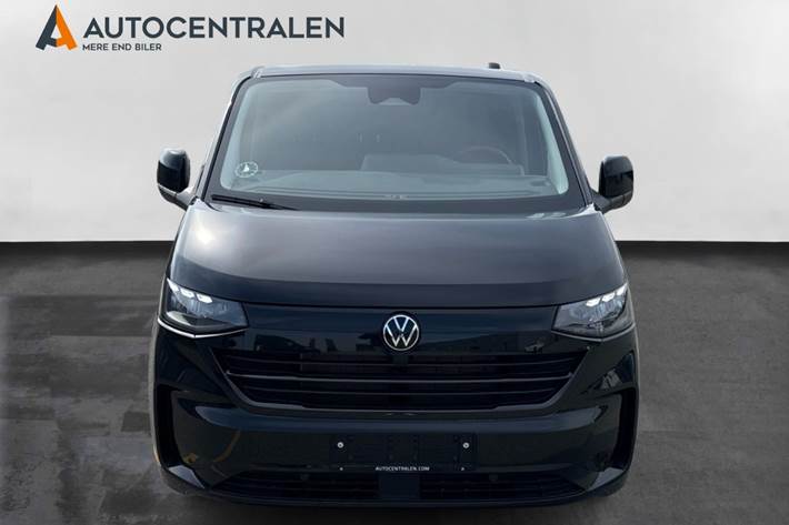 Sort VW Transporter fra 2025