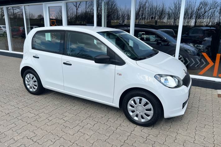 Hvid Skoda Citigo fra 2017