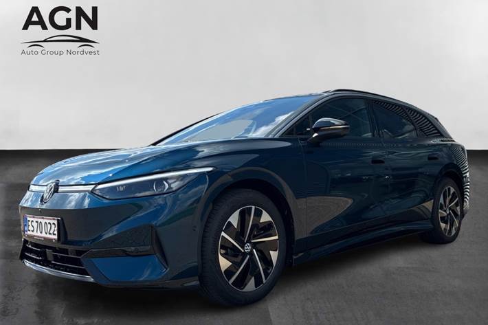 Blå VW ID.7 fra 2026