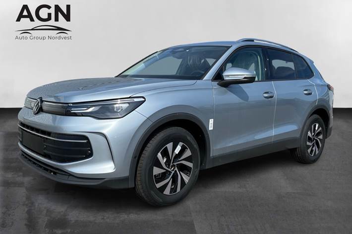 Sølv VW Tiguan fra 2026