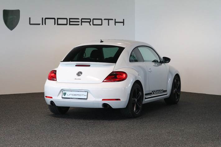 Hvid VW The Beetle fra 2012
