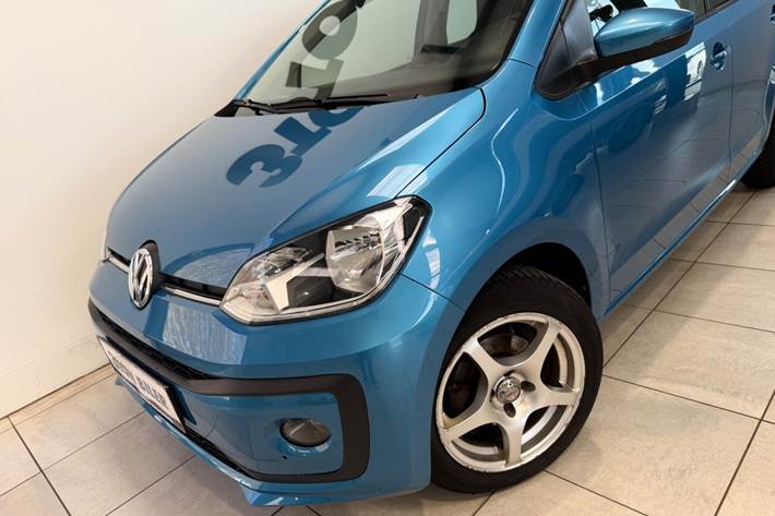 Blå VW UP! fra 2018