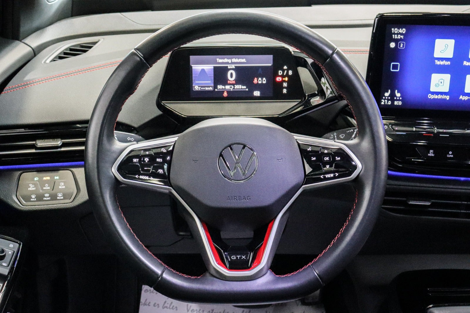 Grå VW ID.4 fra 2023