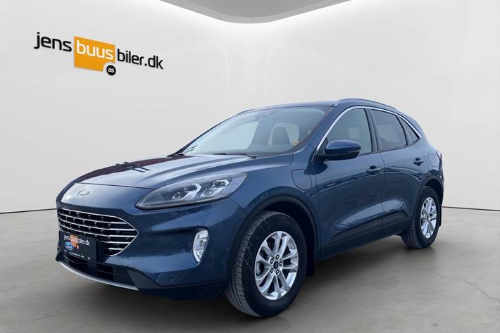 Blå Ford Kuga fra 2021