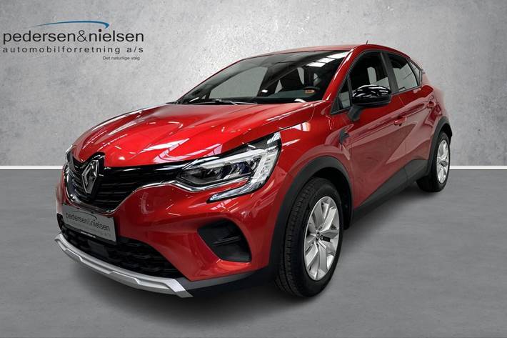 Rød Renault Captur fra 2023
