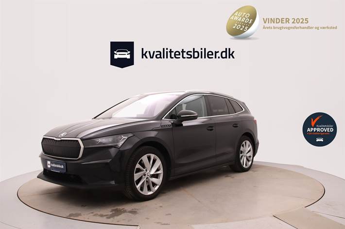 Sort Skoda Enyaq fra 2022