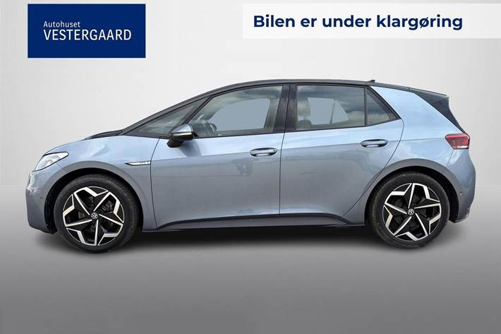 Blå VW ID.3 fra 2022
