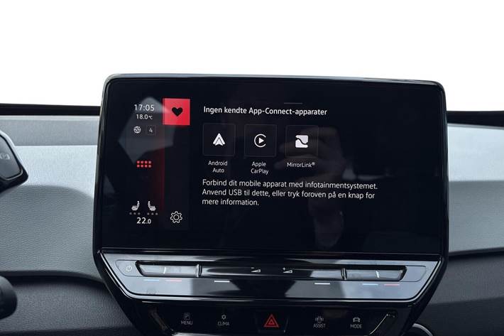 Blå VW ID.3 fra 2022