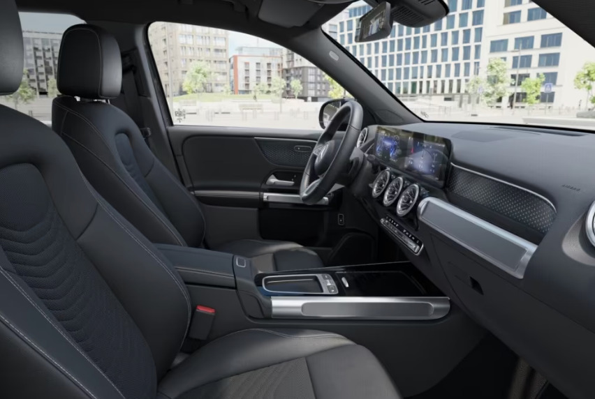 Sort Mercedes EQB350 fra 2025