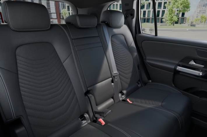 Sort Mercedes EQB350 fra 2025