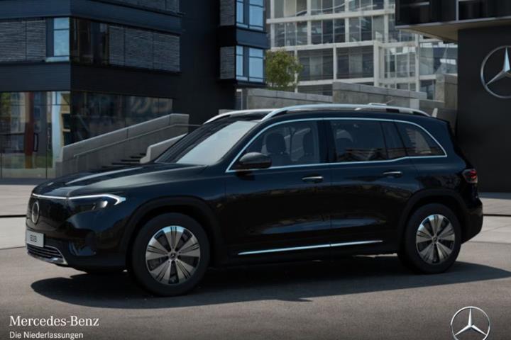 Sort Mercedes EQB250+ fra 2024