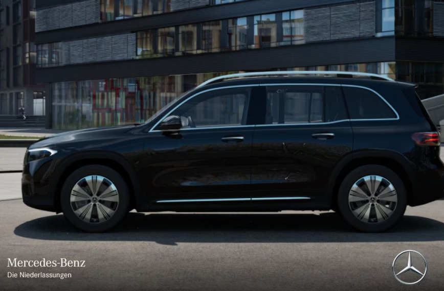 Sort Mercedes EQB250+ fra 2024
