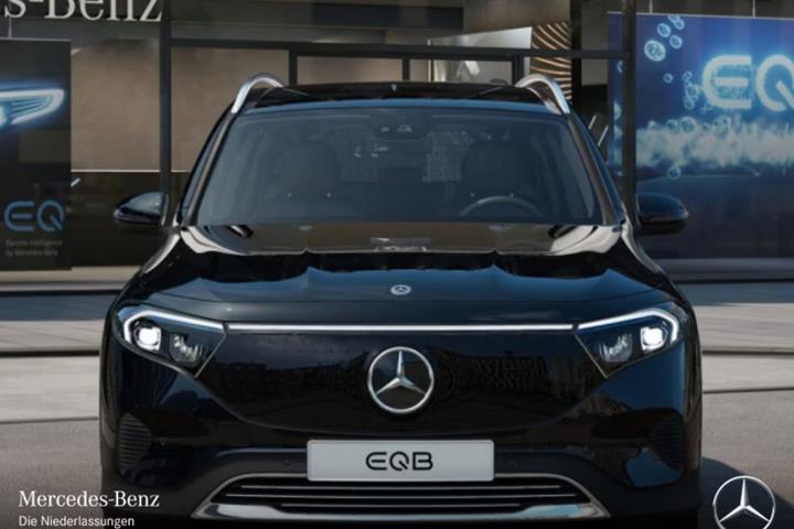 Sort Mercedes EQB250+ fra 2024