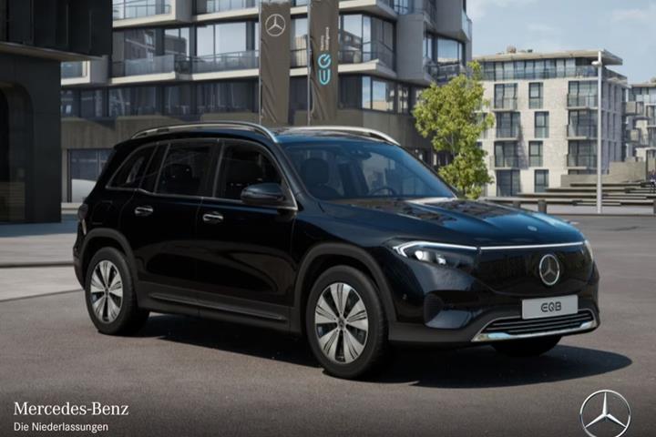 Sort Mercedes EQB250+ fra 2024