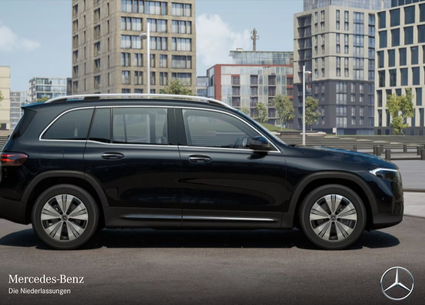 Sort Mercedes EQB250+ fra 2024