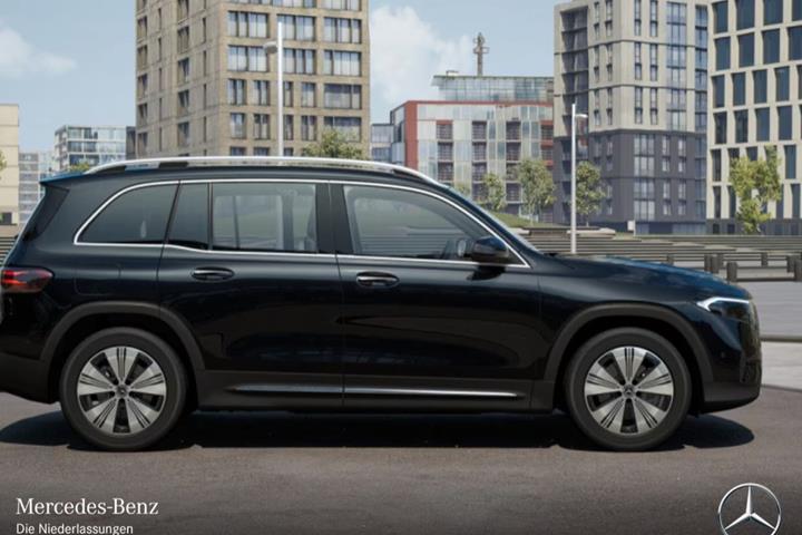 Sort Mercedes EQB250+ fra 2024
