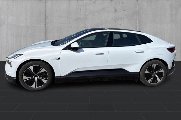 Hvid Polestar 4 fra 2024