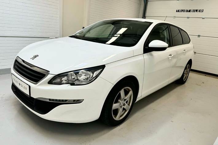 Hvid Peugeot 308 fra 2016