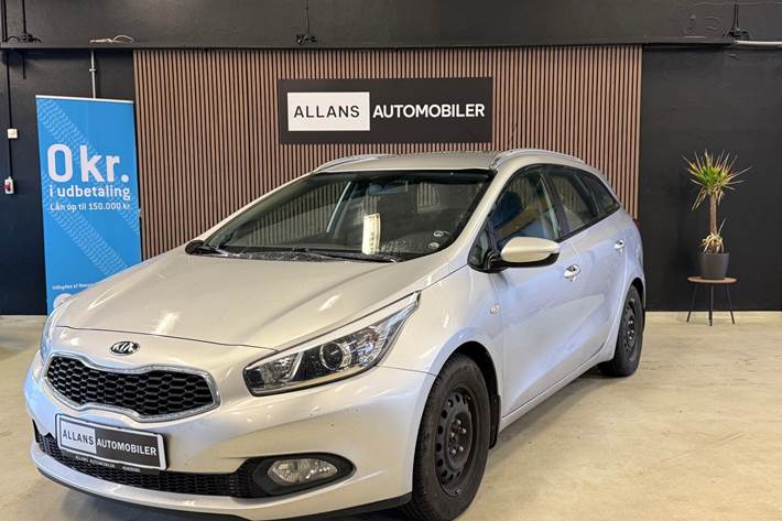 Grå Kia Ceed fra 2013