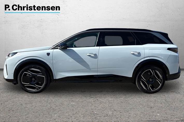 Hvid Peugeot e-5008 fra 2025