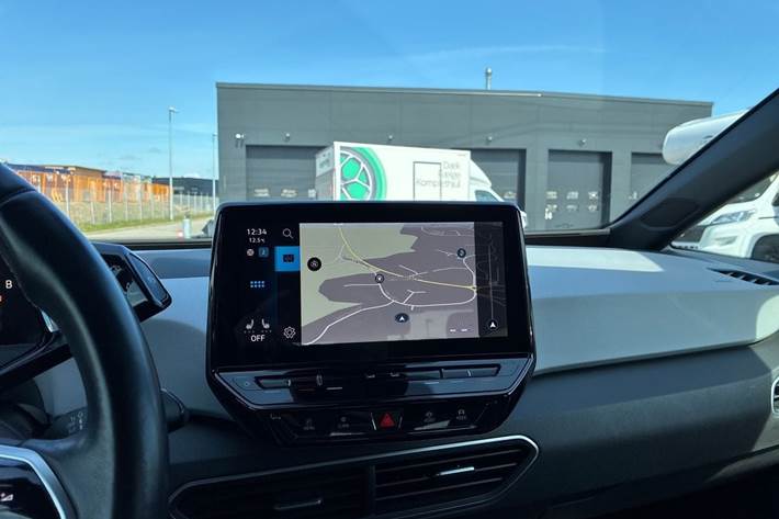 Grå VW ID.3 fra 2022