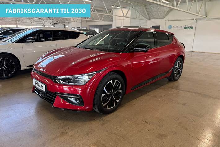 Rød Kia EV6 fra 2023
