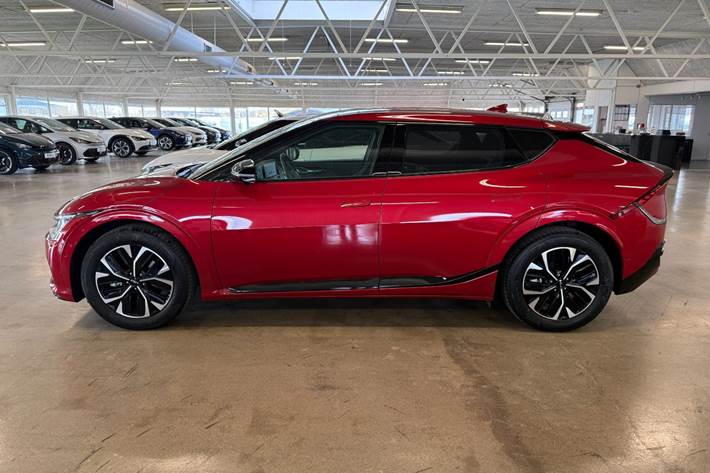 Rød Kia EV6 fra 2023