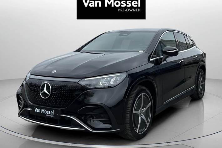 Sort Mercedes EQE350 SUV fra 2025
