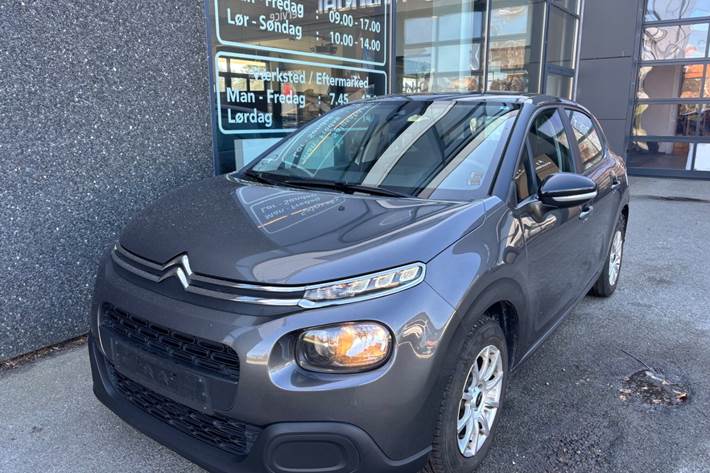 Sort Citroën C3 fra 2020