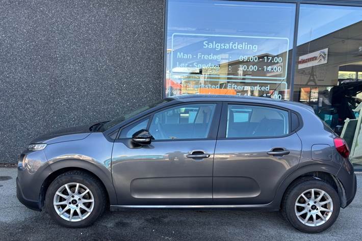 Sort Citroën C3 fra 2020