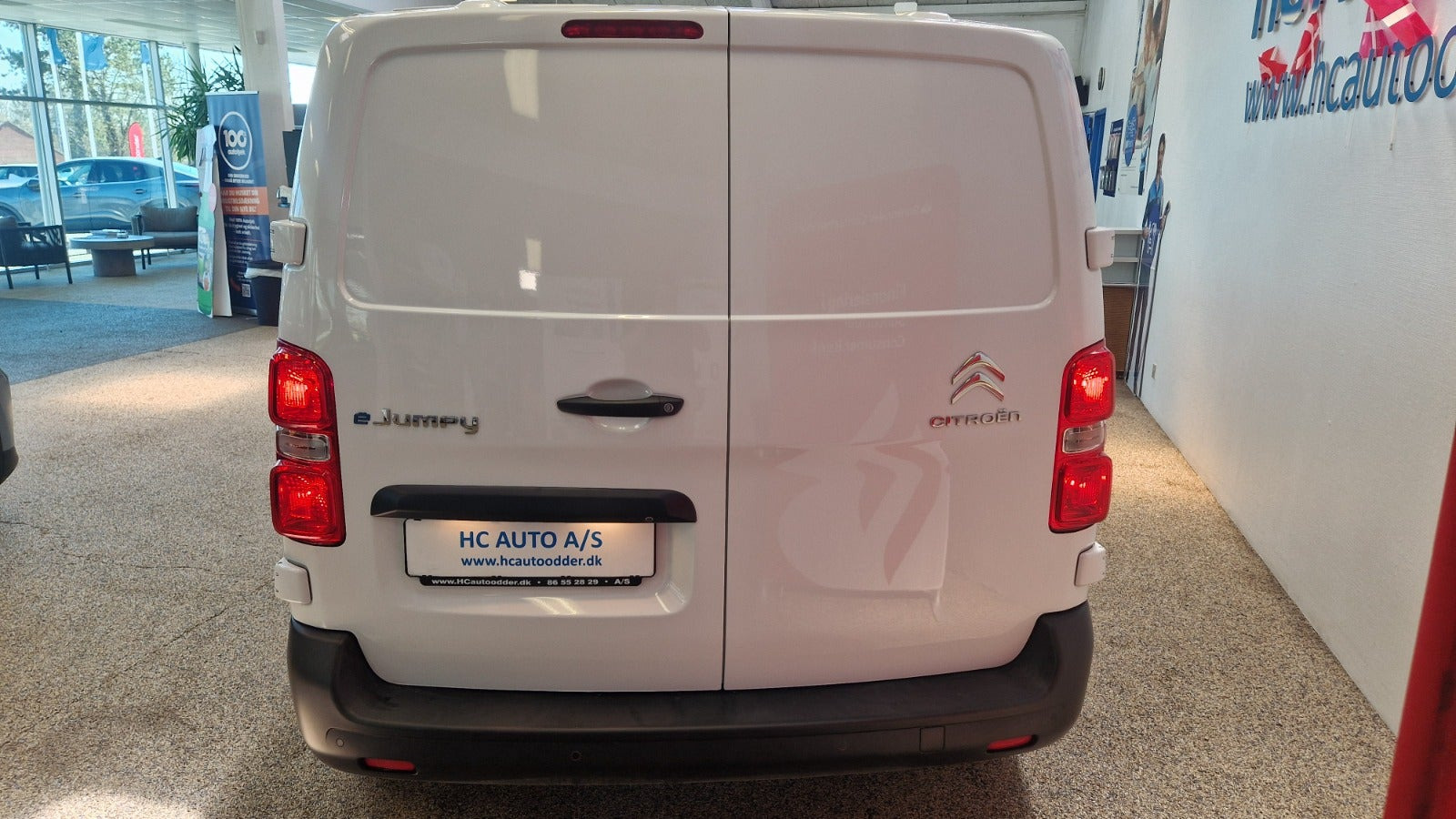 Hvid Citroën e-Jumpy fra 2025