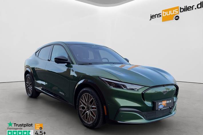 Grøn Ford Mustang Mach-E fra 2025