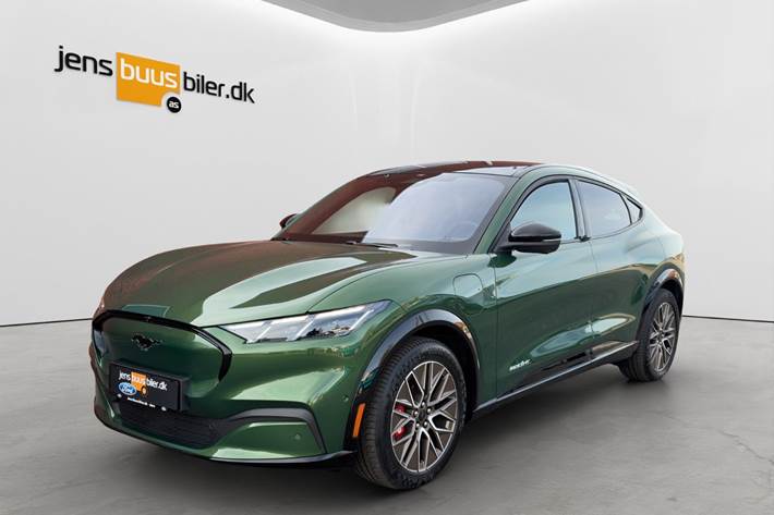 Grøn Ford Mustang Mach-E fra 2025
