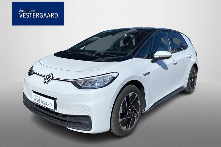 Hvid VW ID.3 fra 2023
