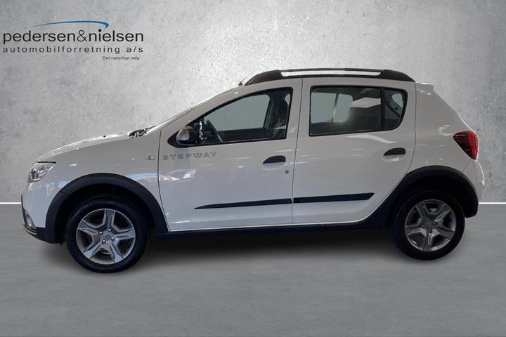 Hvid Dacia Sandero fra 2017