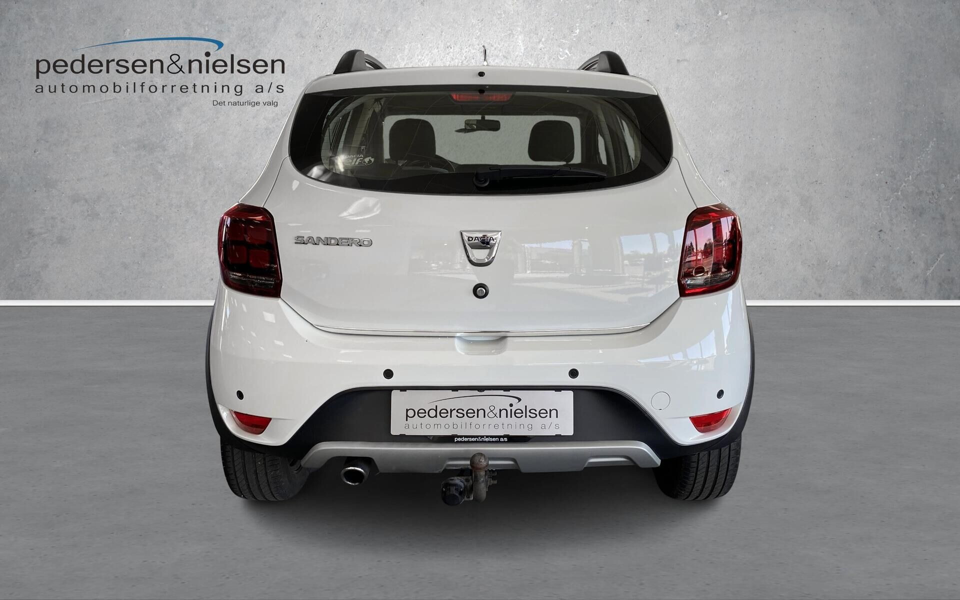 Hvid Dacia Sandero fra 2017