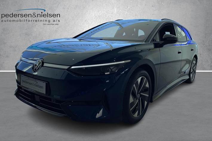 Blå VW ID.7 fra 2024