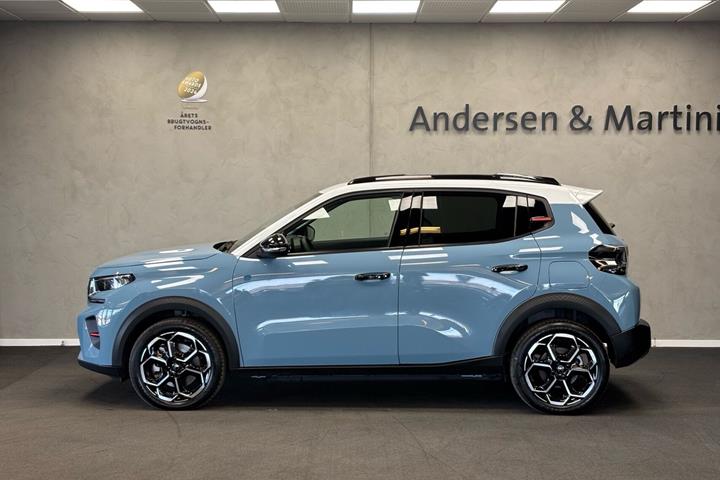 Blå Citroën ë-C3 fra 2025