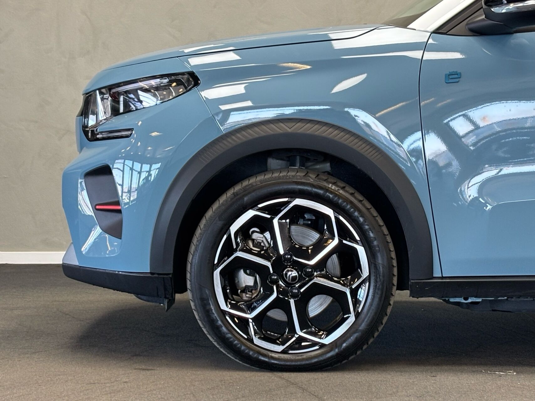 Blå Citroën ë-C3 fra 2025
