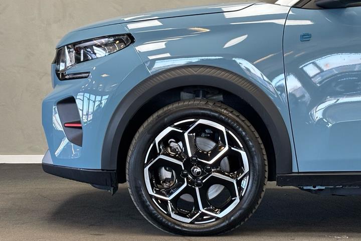 Blå Citroën ë-C3 fra 2025