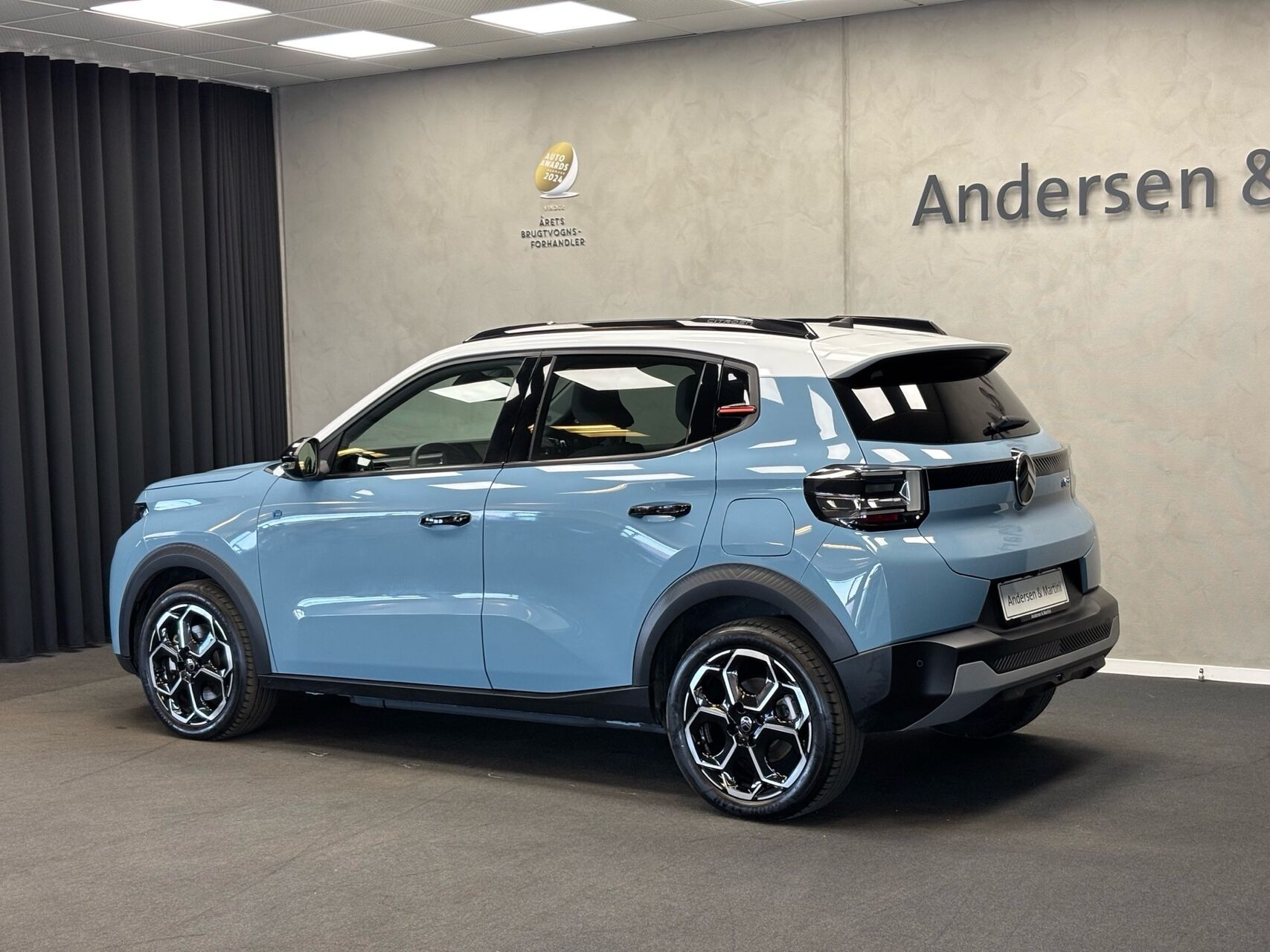 Blå Citroën ë-C3 fra 2025