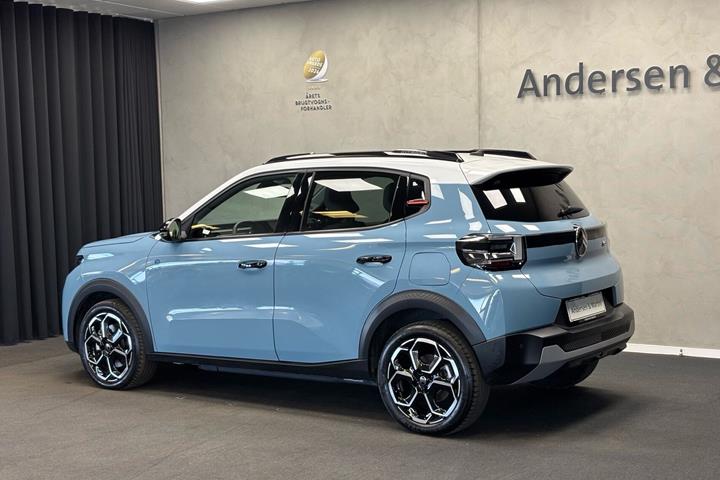 Blå Citroën ë-C3 fra 2025
