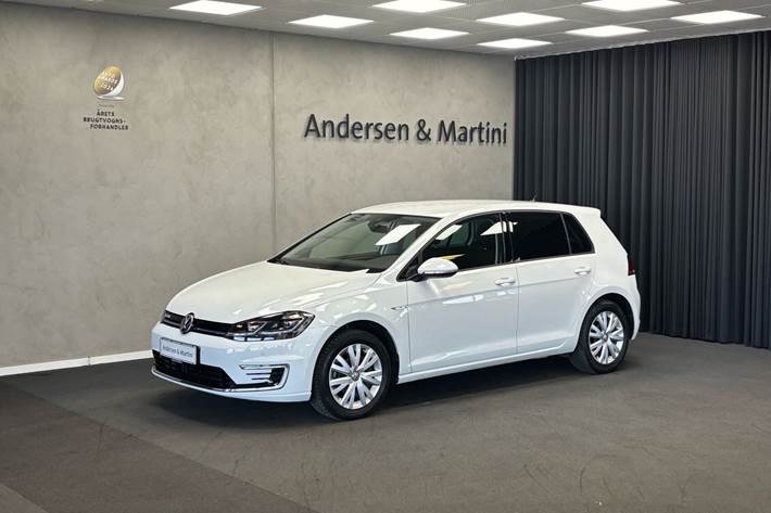 Hvid VW e-Golf fra 2020