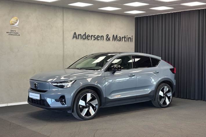 Grå Volvo C40 fra 2022