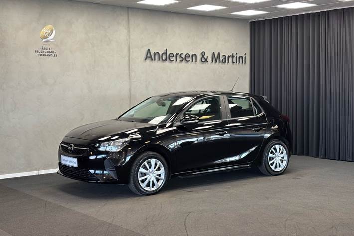 Sort Opel Corsa-e fra 2024
