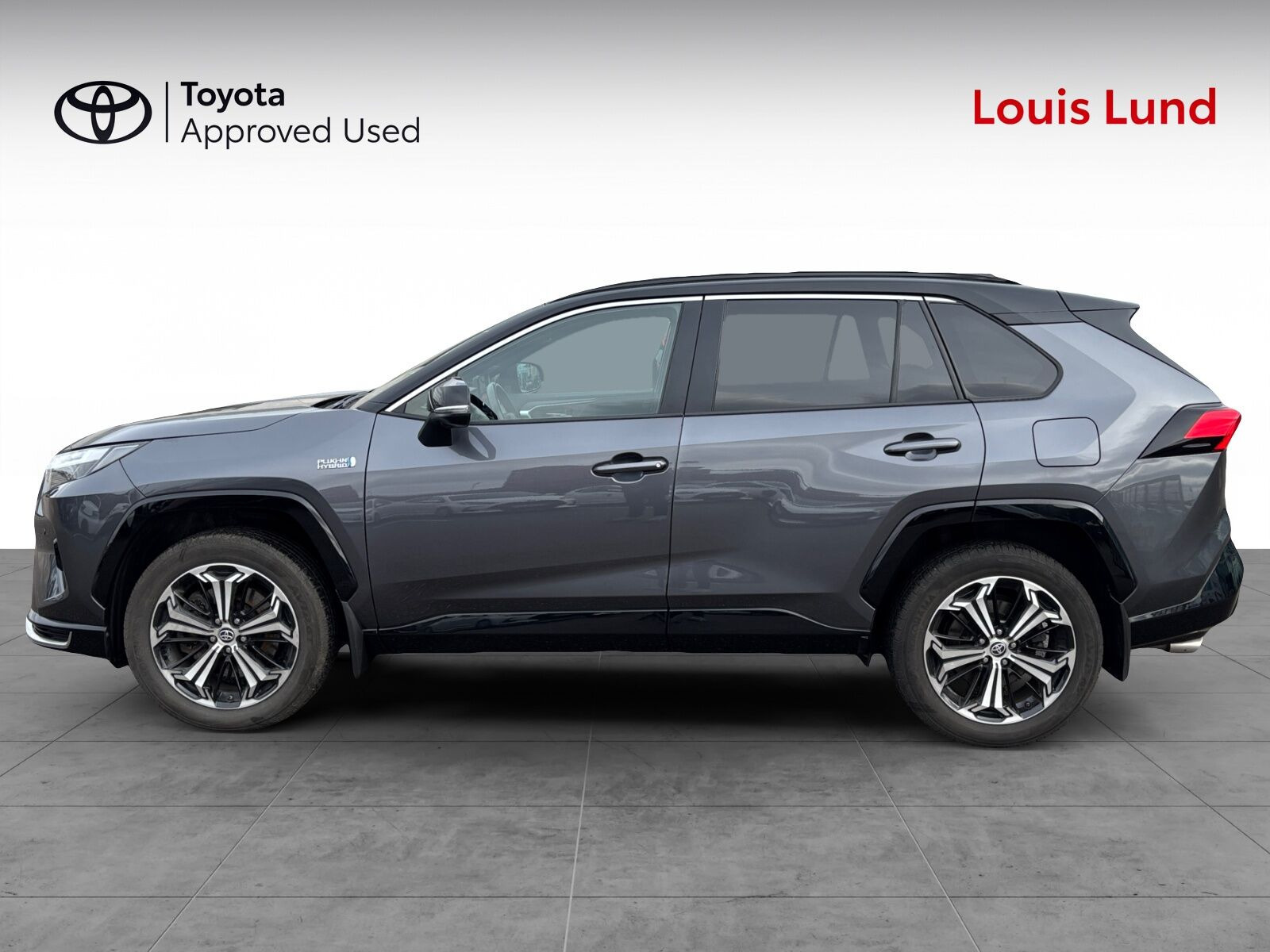 Grå Toyota RAV4 Plug-in fra 2024