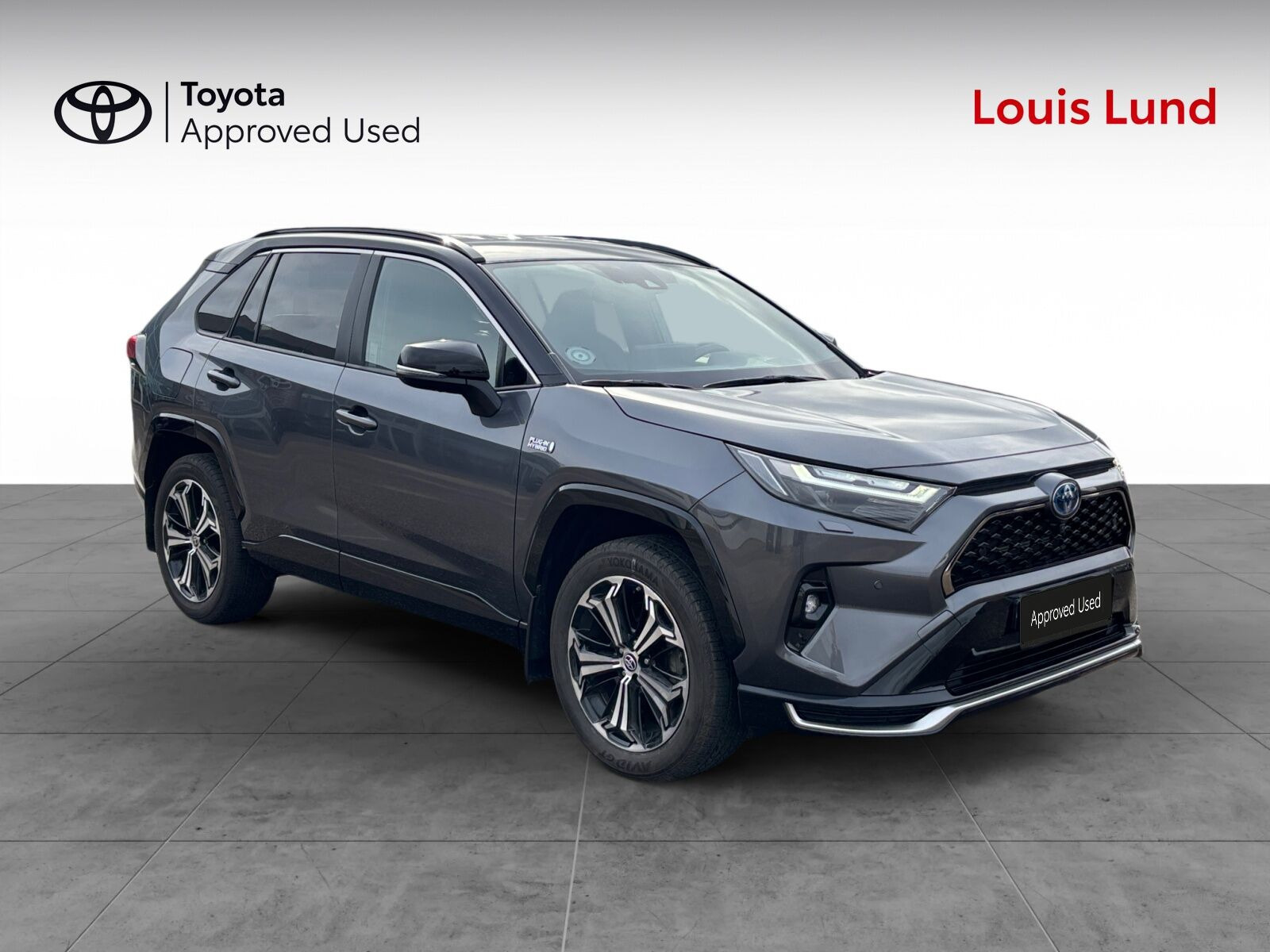 Grå Toyota RAV4 Plug-in fra 2024